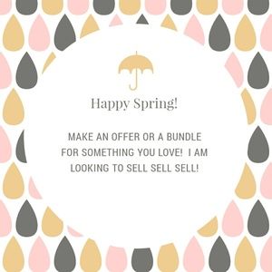 Now accepting offers!!